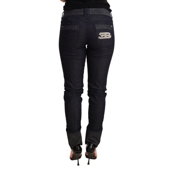 Ermanno Scervino Slim Fit Jeans Women Blue Jeans & Pants - Picture 2 of 3